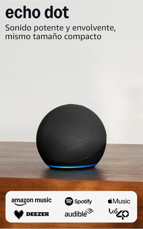 Echo Dot (Última generación) Antracita Negro