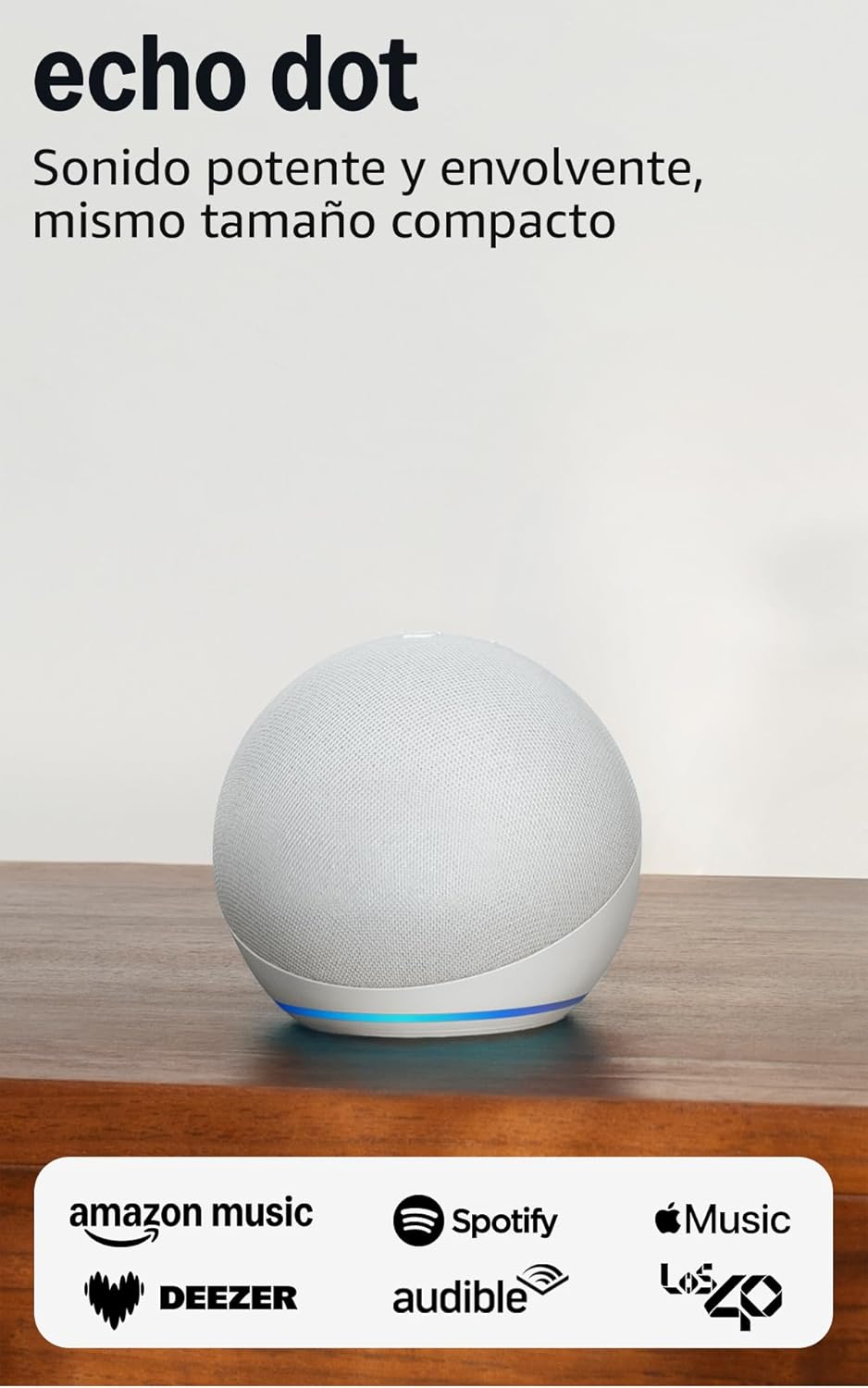 Echo Dot (Última generación) Blanco