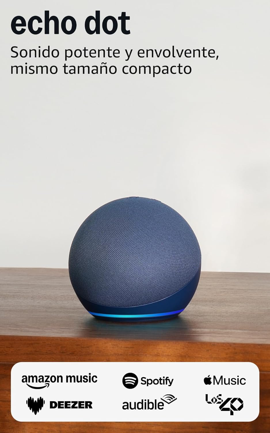 Echo Dot (Última generación) Azul Marino